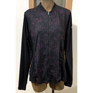 2/$15 Everlast Performance Full Zip Jacket with Thumb Holes Size XL